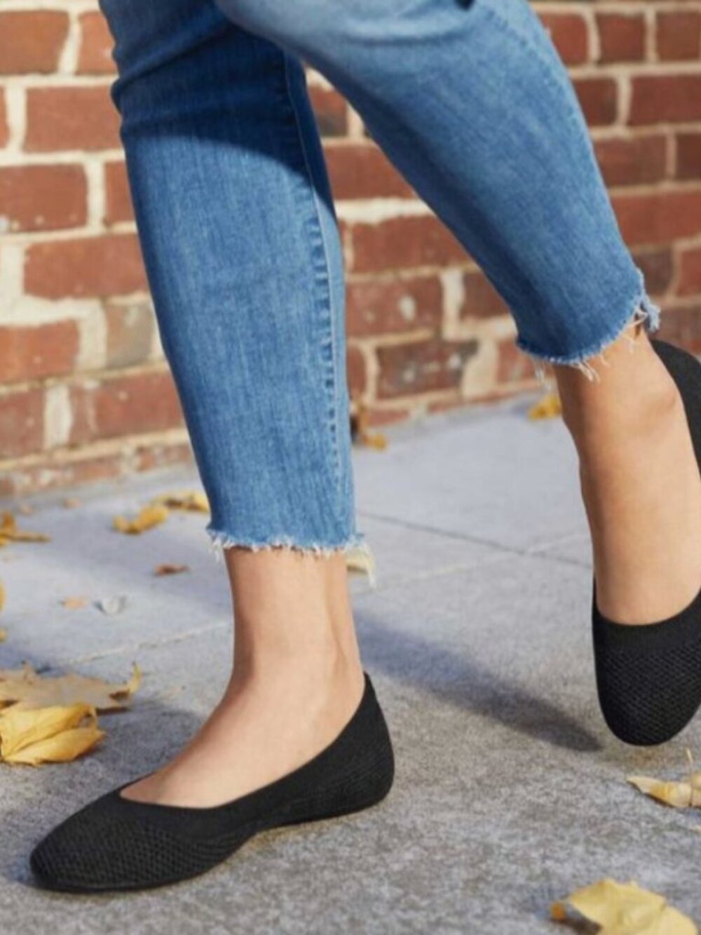 Allbirds Tree Breezer Stretch Slip On Flats 10 Black